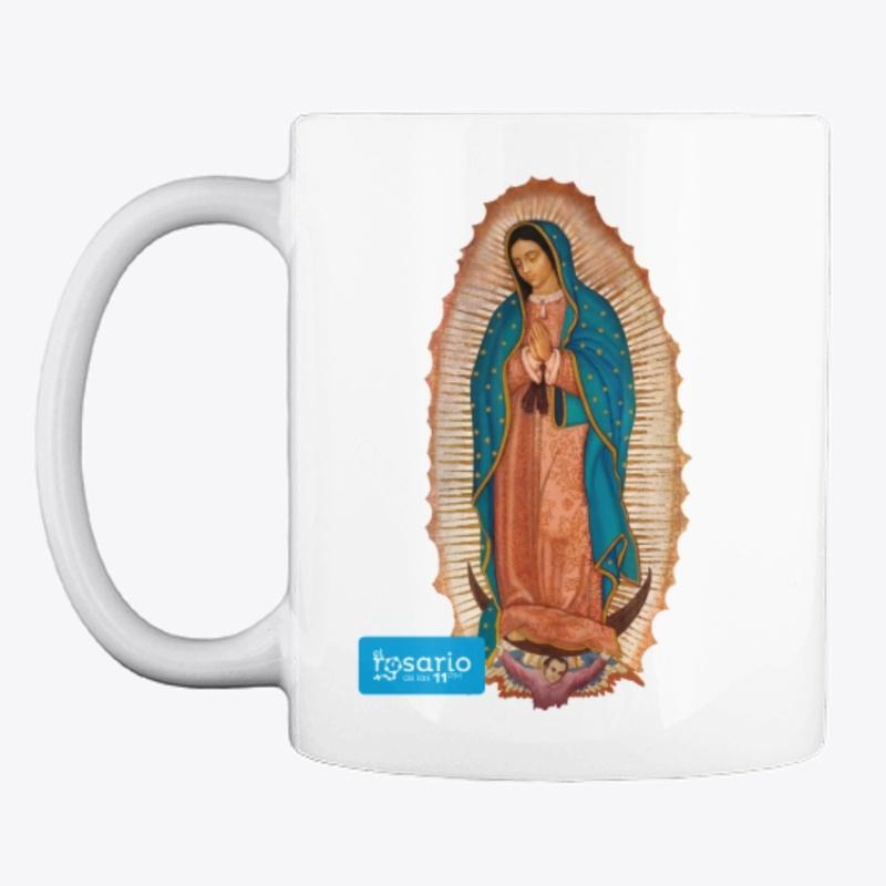 Taza Virgen de Guadalupe y Ave María