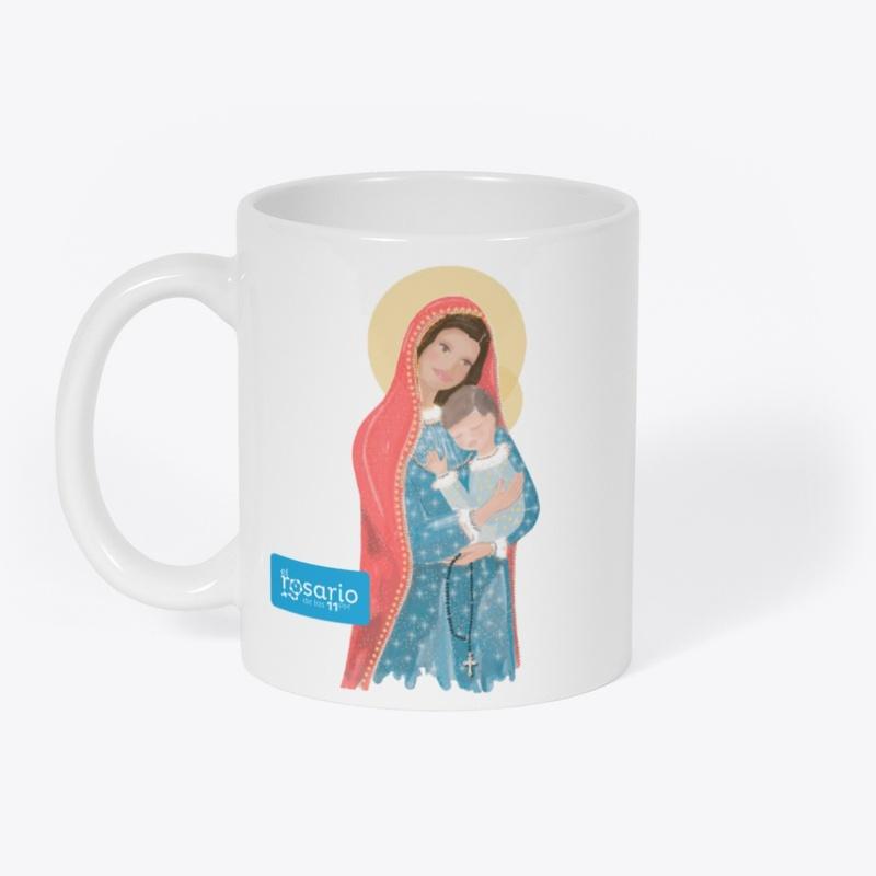 3 Mug Virgen de El Rosario de las 11 pm